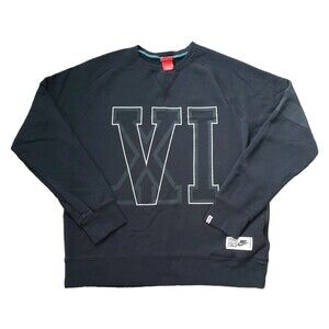 Nike LeBron James VI Size Large Mens Virescit Vulnere Virtus Black Sweatshirt